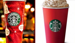 Starbucks cups of season's past and present