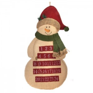 Burlap-Snowman-Advent